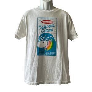 The Hundreds California Culture Spray Paint Label Graphic Tee Shirt Size Med